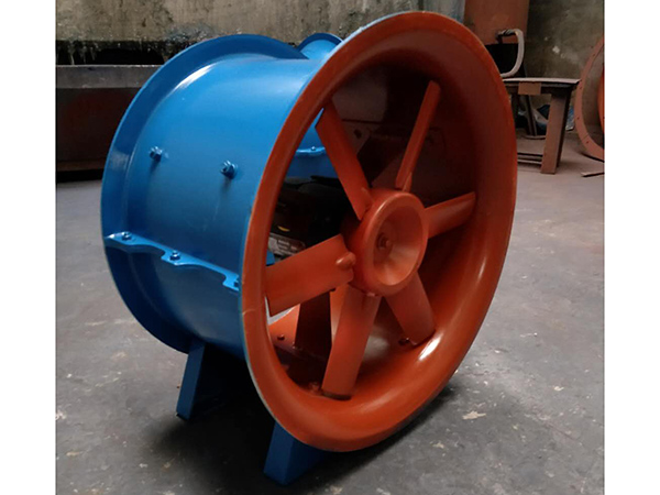 Anti corrosion fiberglass 5-axis flow fan